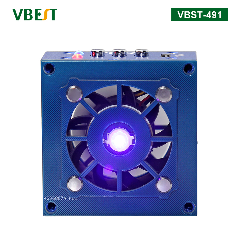 VBST-491 狂飆冷卻固化風扇 手機維修UV固化燈二合一大功率散熱排煙風扇 強風迷你風扇