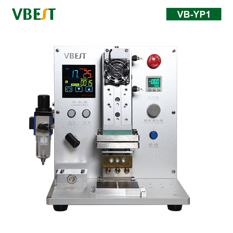 VB-YP1 Mini精密壓排機 手機軟排線維修壓排脈沖熱壓機 軟排線焊接 手機排線熱壓機 液晶模組維修設備